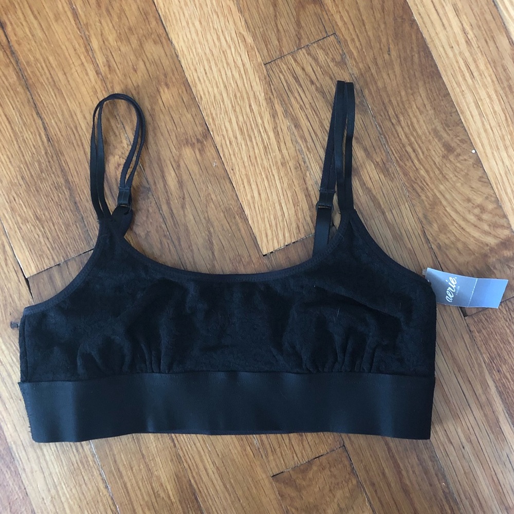 Aerie black bralette